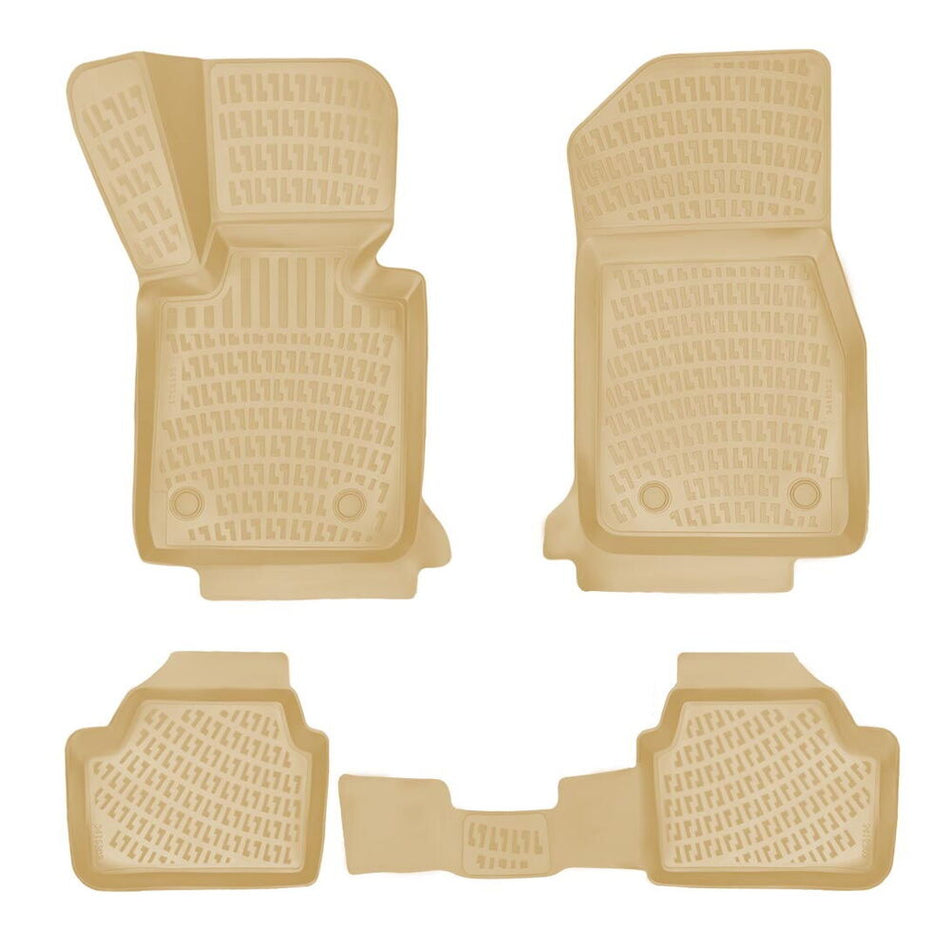 Rizline Bmw 2 Serisi Coupe 2014 Sonrası İle Uyumlu 3D Havuzlu Paspas Bej