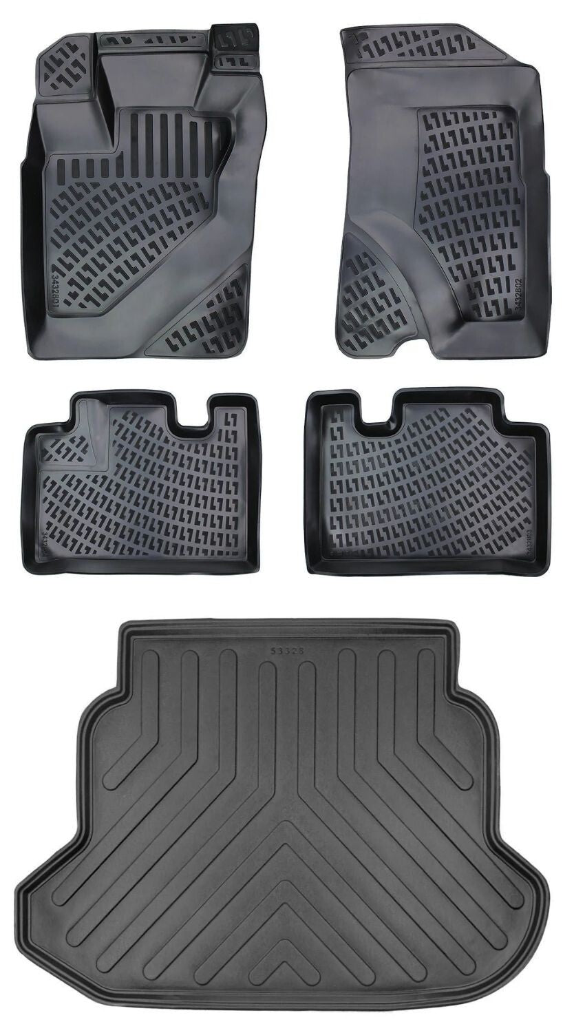 Rizline Honda Crv 2002-2006 3D Araca Özel Paspas ve Bagaj Havuzu Bmy