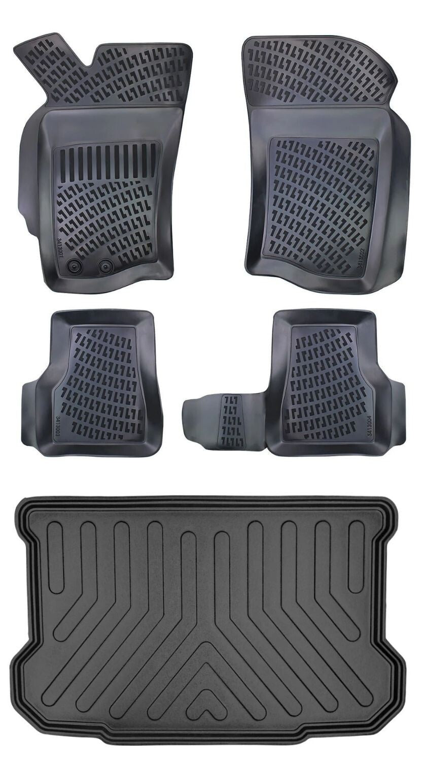 Rizline Fiat Palio 2003-2011 3D Araca Özel Paspas ve Bagaj Havuzu Bmy