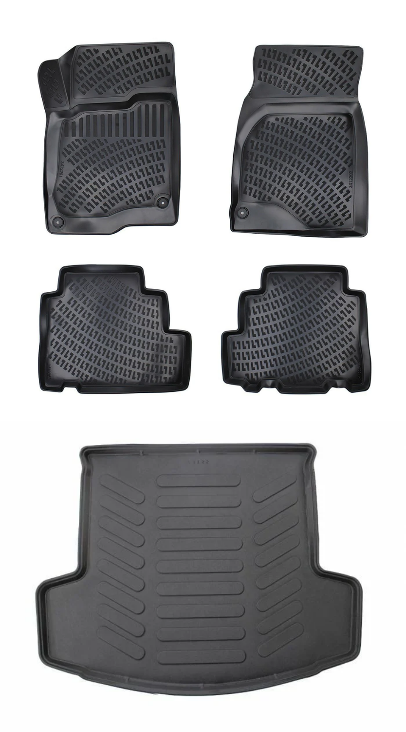 Rizline Chevrolet Captiva 2006-2018 3D Araca Özel Paspas ve Bagaj Havuzu Bmy