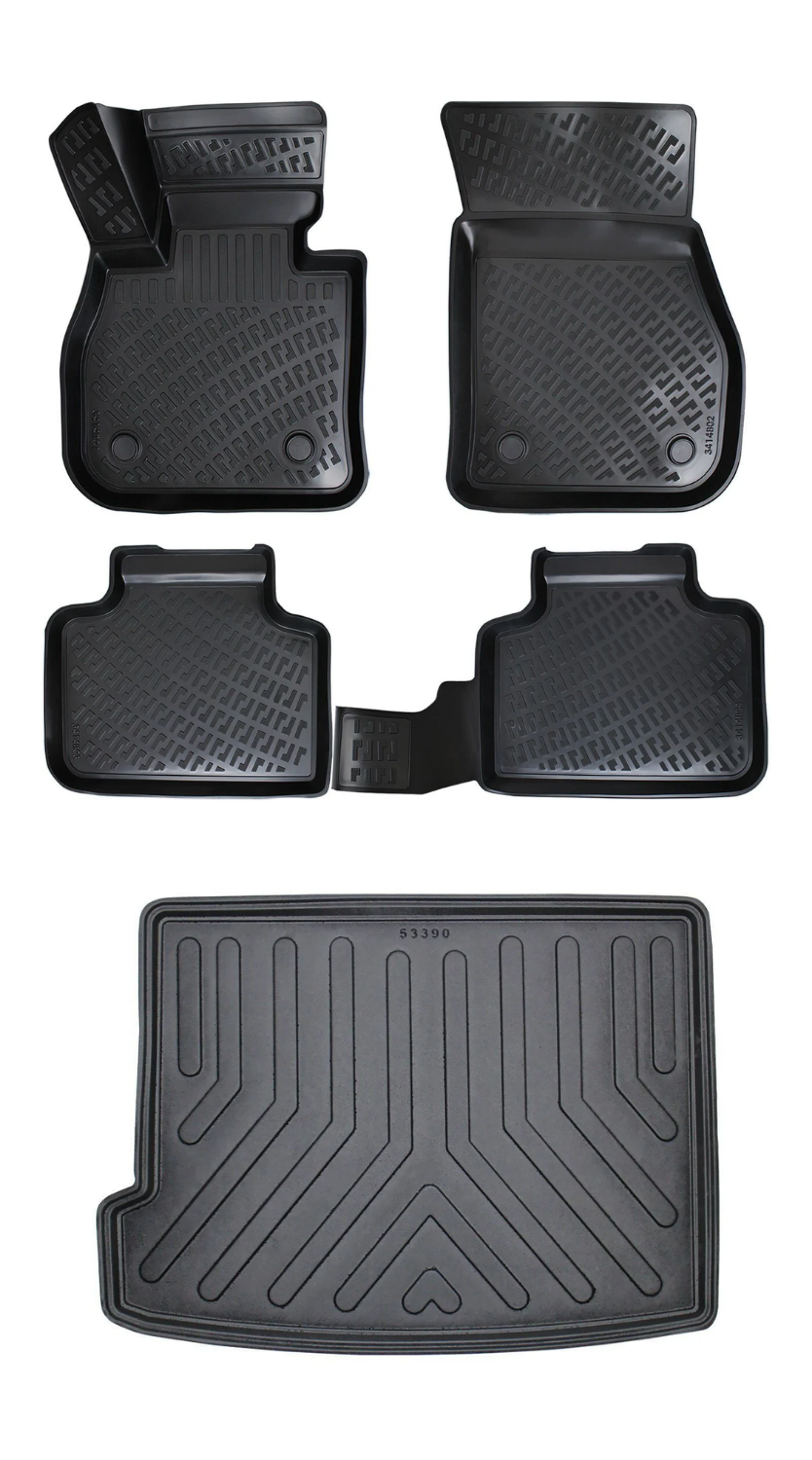 Rizline Bmw X2 2018-2022 3D Araca Özel Paspas ve Bagaj Havuzu Bmy