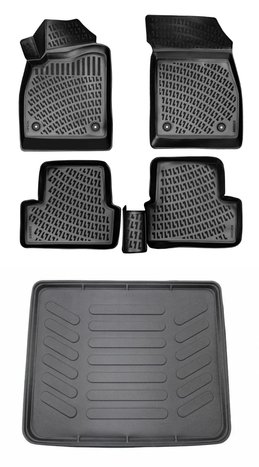 Rizline Chevrolet Cruze Hb 2008-2016 3D Araca Özel Paspas ve Bagaj Havuzu Bmy