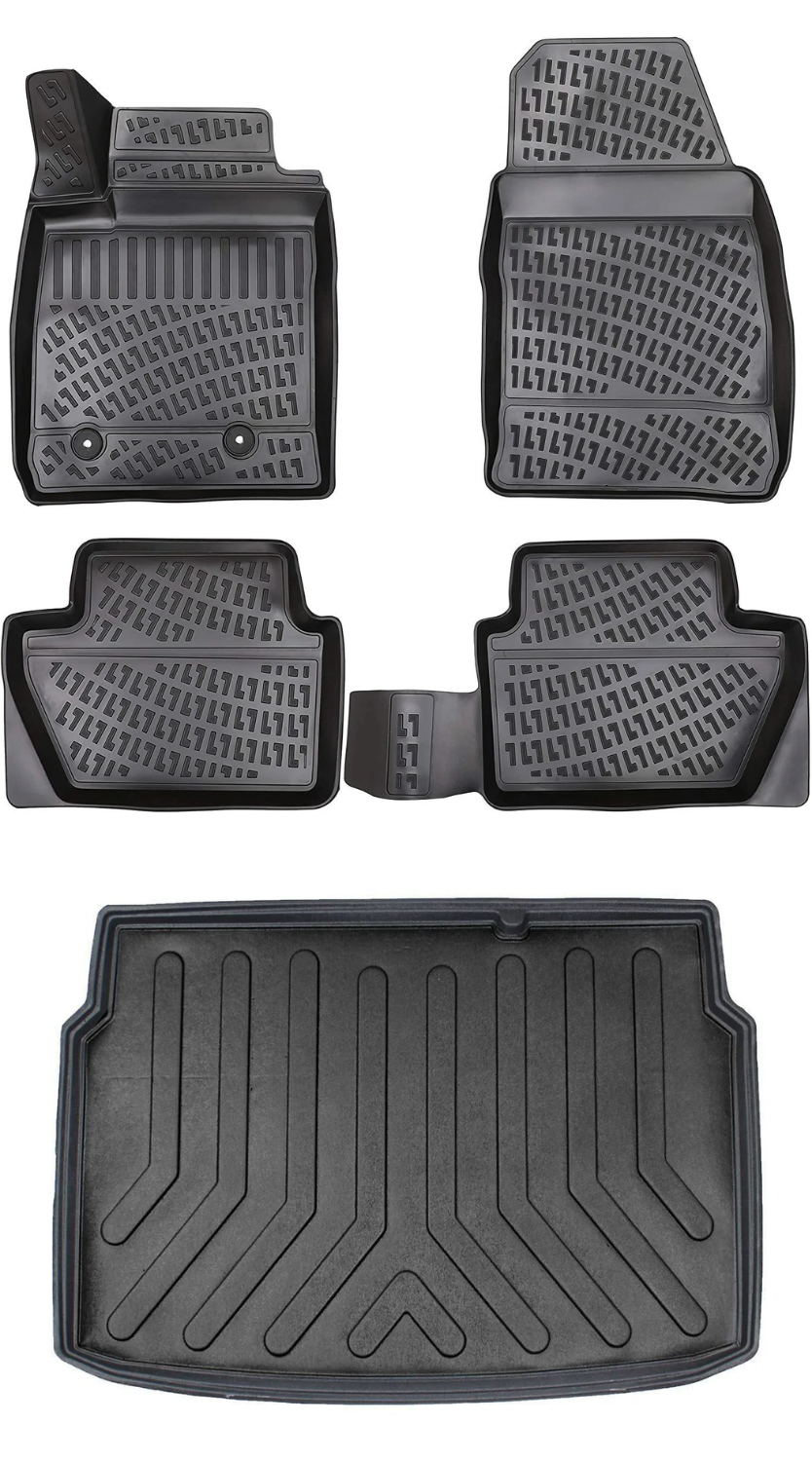 Rizline Ford Ecosport Üst Bagaj 2016 Sonrası 3D Araca Özel Paspas ve Bagaj Havuzu Bmy