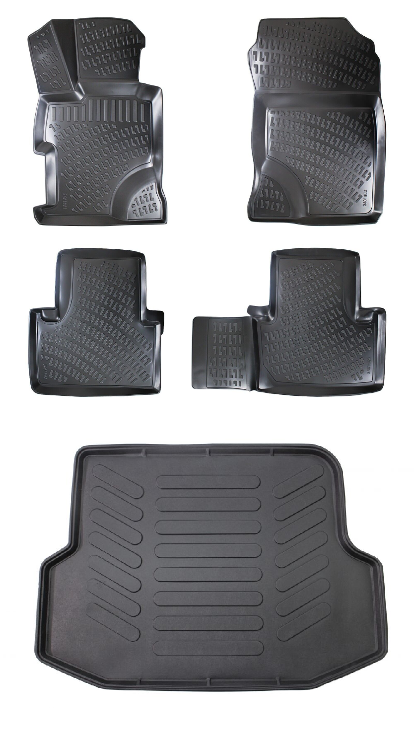 Rizline Honda Civic Sedan 2001 - 2006 3D Araca Özel Paspas ve Bagaj Havuzu Bmy