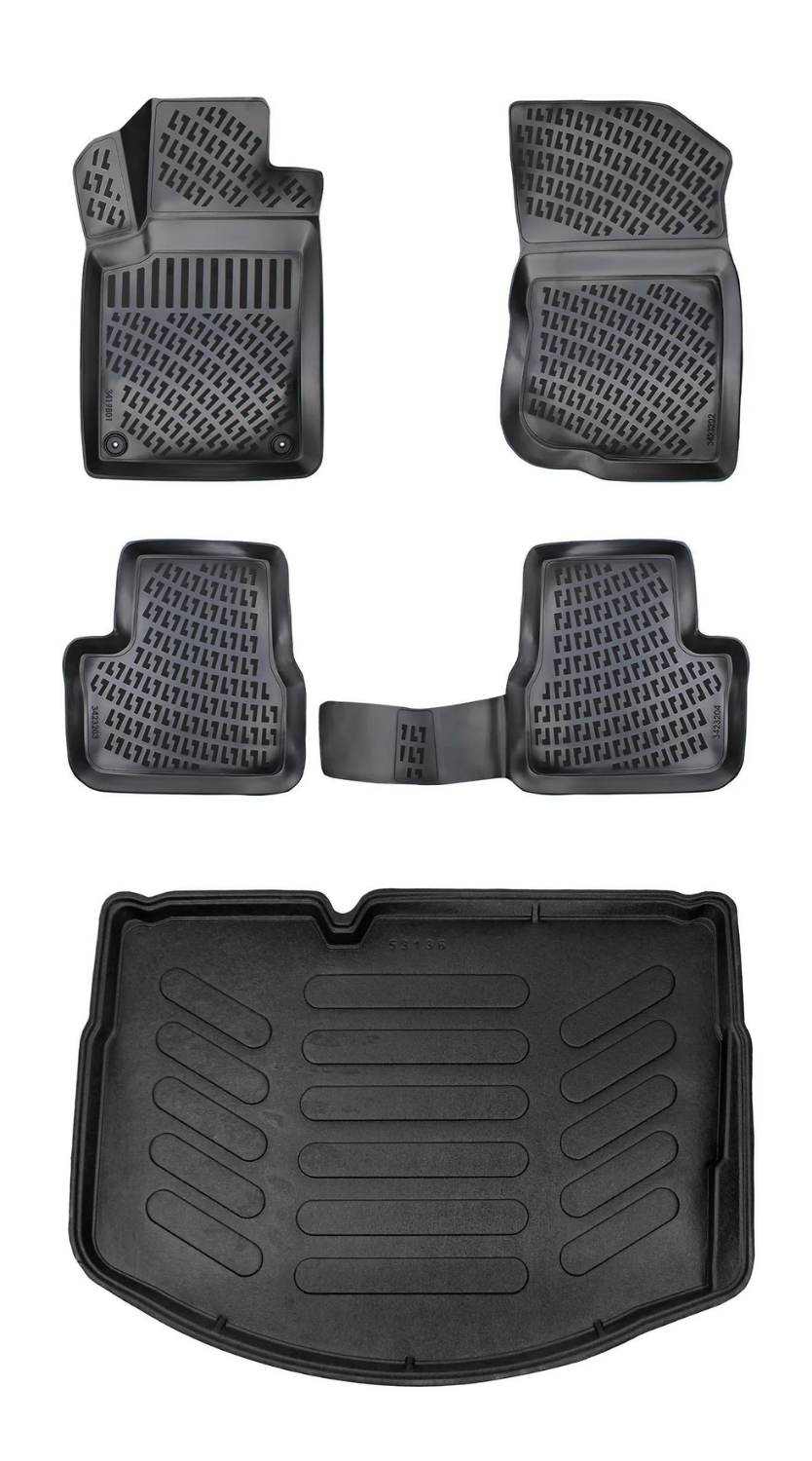 Rizline Citroen C3 Ds3 I.s 2009-2016 3D Araca Özel Paspas ve Bagaj Havuzu Bmy