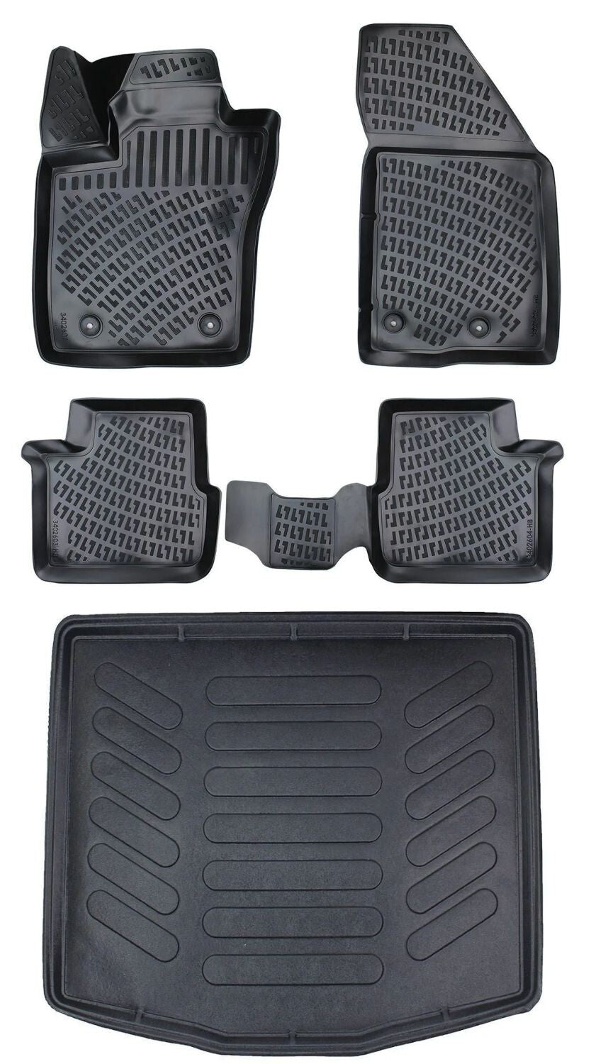 Rizline Fiat Egea Station Wagon Alt Bagaj 2015 Sonrası 3D Araca Özel Paspas ve Bagaj Havuzu Bmy