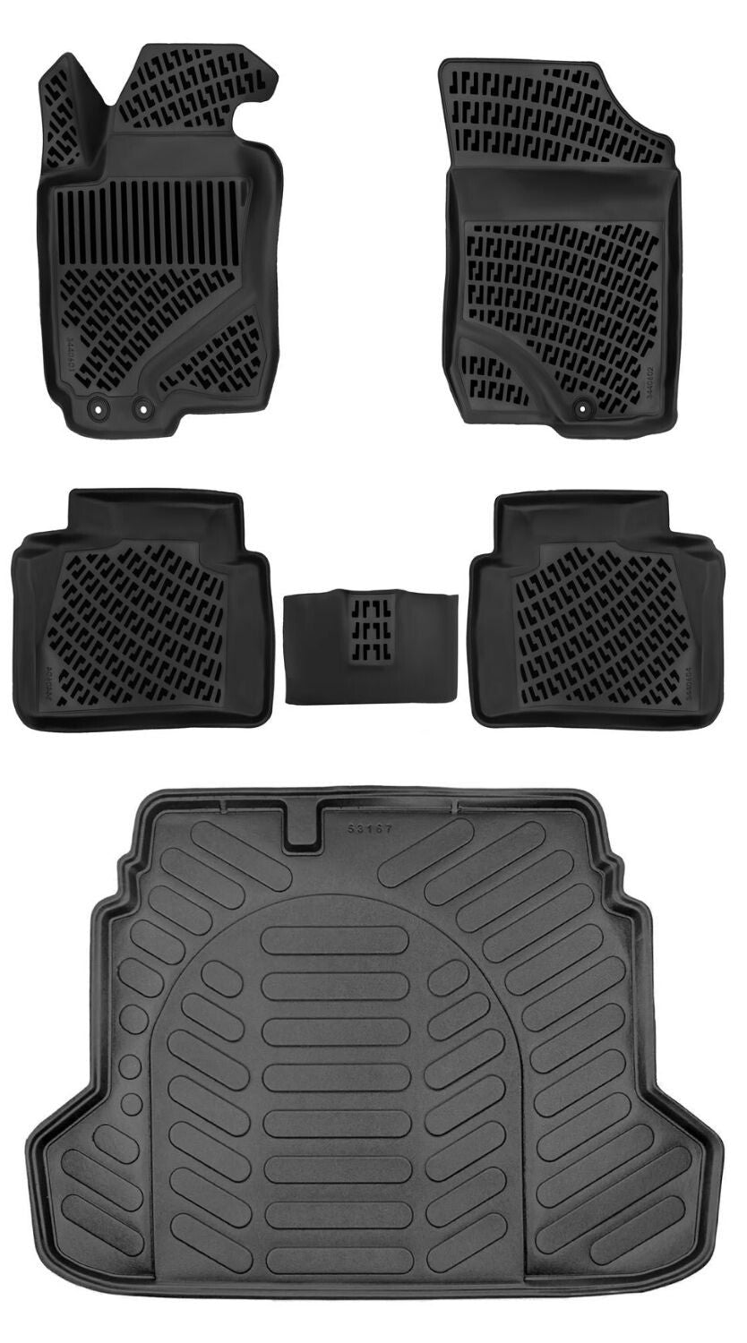 Rizline Kia Cerato 2009-2012 3D Araca Özel Paspas ve Bagaj Havuzu Bmy