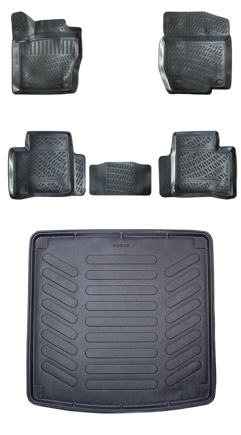 Rizline Mercedes ML164 Serisi 2006-2011 3D Araca Özel Paspas ve Bagaj Havuzu Bmy