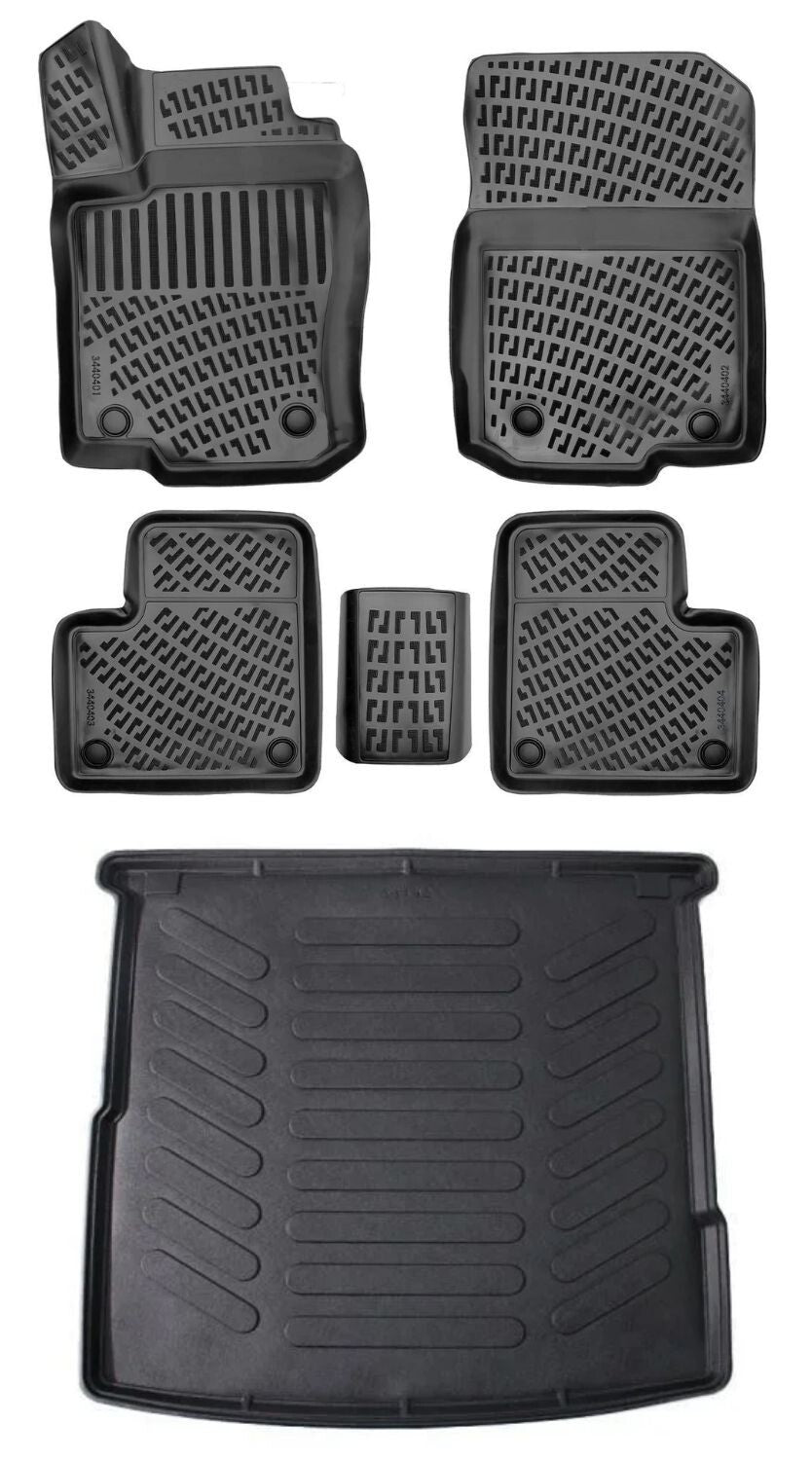 Rizline Mercedes ML166 Serisi 2012-2015 3D Araca Özel Paspas ve Bagaj Havuzu Bmy