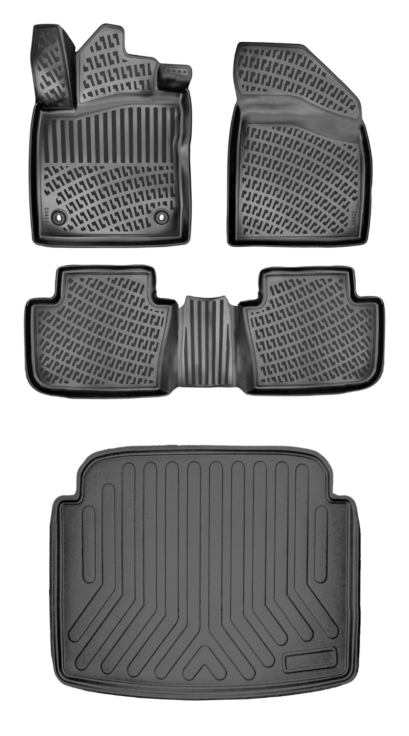 Rizline Mg 4 Luxury Alt 2022 Sonrası 3D Araca Özel Paspas ve Bagaj Havuzu Bmy
