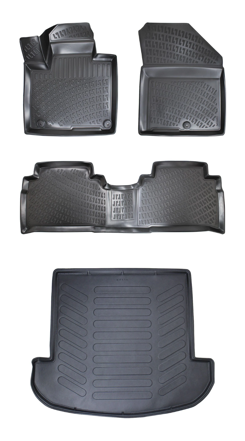 Rizline Kia Sorento 2016-2020 3D Araca Özel Paspas ve Bagaj Havuzu Bmy