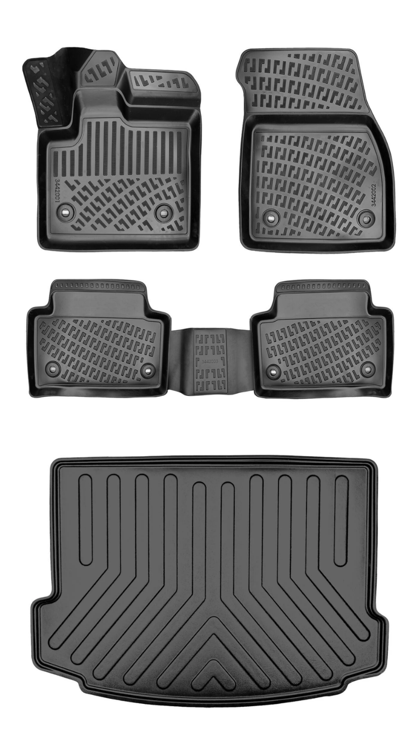 Rizline Land Rover Evoque 2019 Sonrası 3D Araca Özel Paspas ve Bagaj Havuzu Bmy