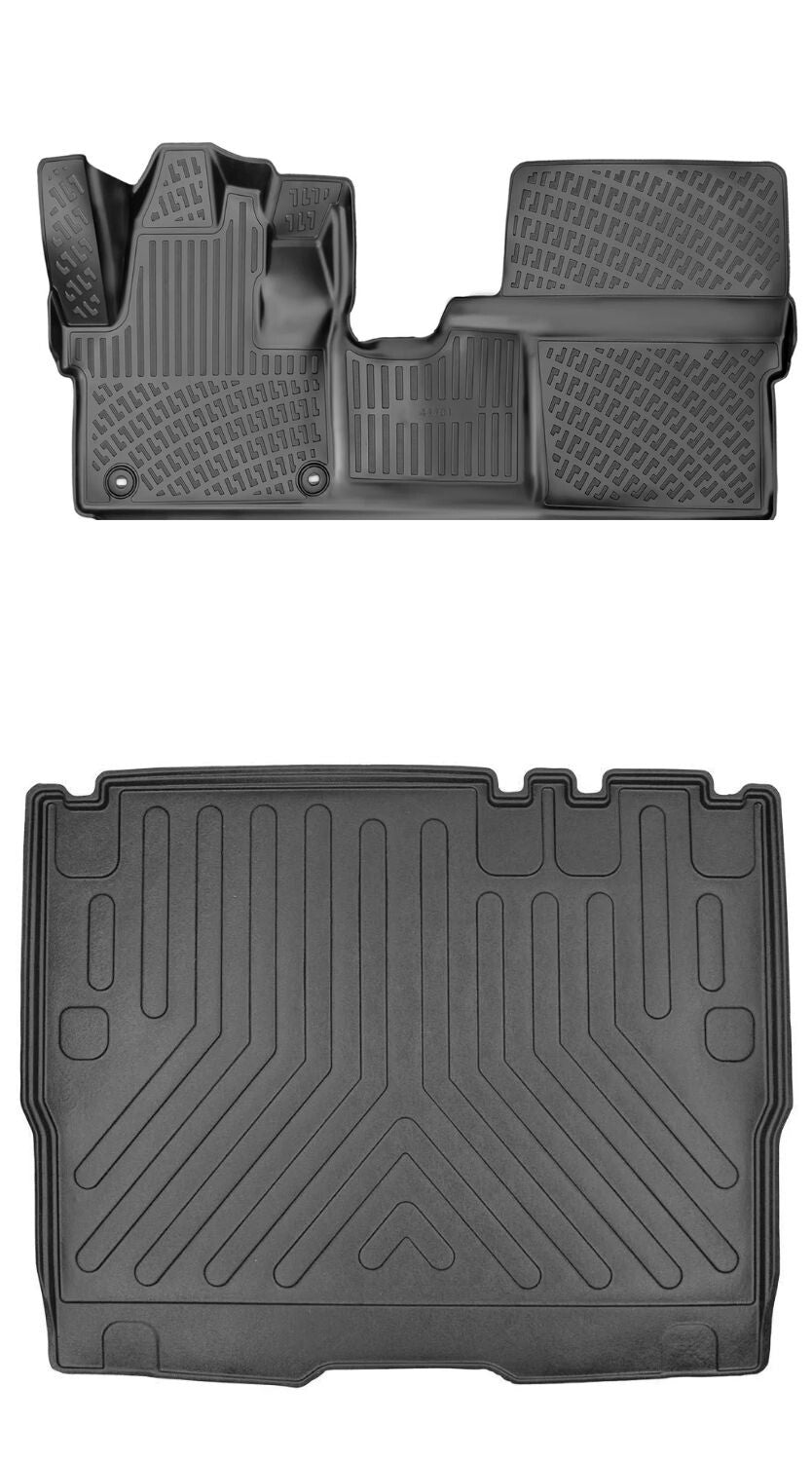 Rizline Fiat Ulysee 8+1 2022 Sonrası 3D Araca Özel Paspas ve Bagaj Havuzu Bmy