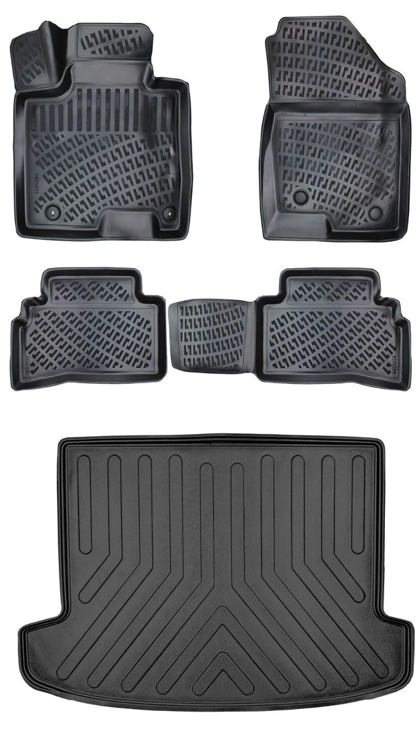 Rizline Hyundai Tucson Elite Plus 2021 Sonrası 3D Araca Özel Paspas ve Bagaj Havuzu Bmy