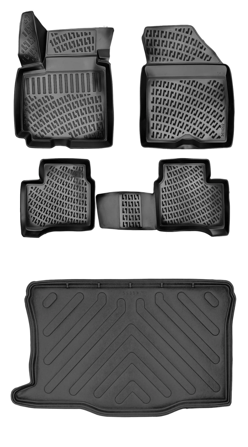 Rizline Suzuki Swift 2017 Sonrası 3D Araca Özel Paspas ve Bagaj Havuzu Bmy