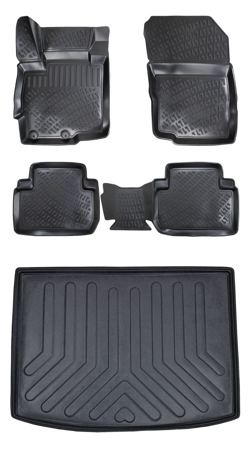 Rizline Mitsubishi Eclipse Cross 2018 Sonrası 3D Araca Özel Paspas ve Bagaj Havuzu Bmy