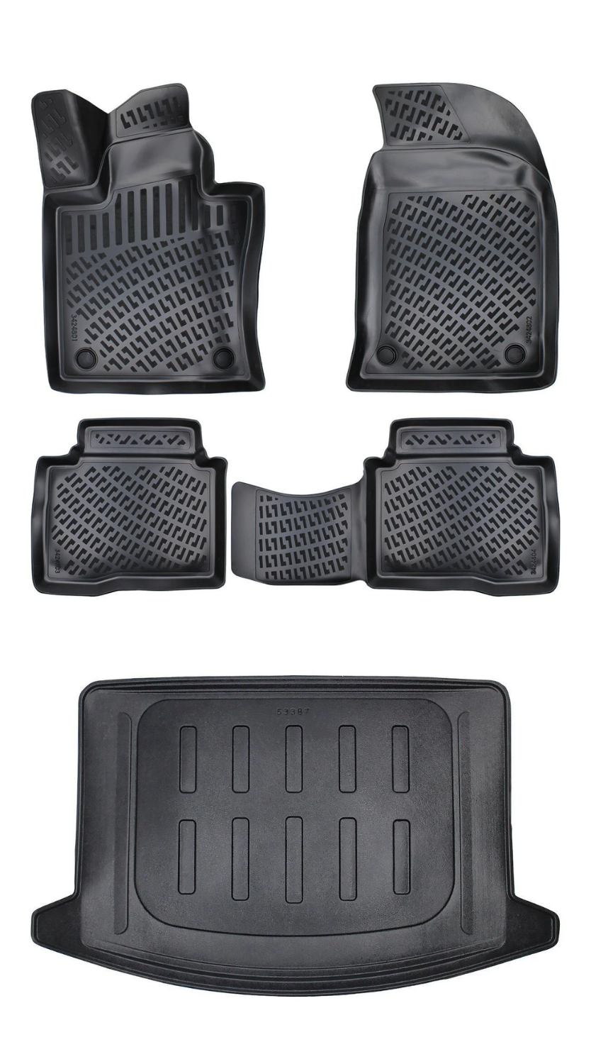 Rizline Ssangyong Korando 2019 Sonrası 3D Araca Özel Paspas ve Bagaj Havuzu Bmy