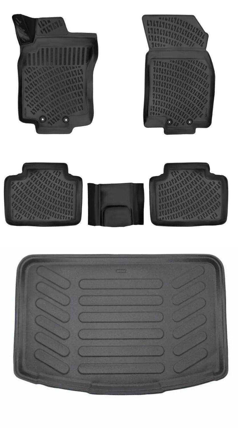 Rizline Nissan Rogue Sport Alt Bagaj 2017-2021 3D Araca Özel Paspas ve Bagaj Havuzu Bmy