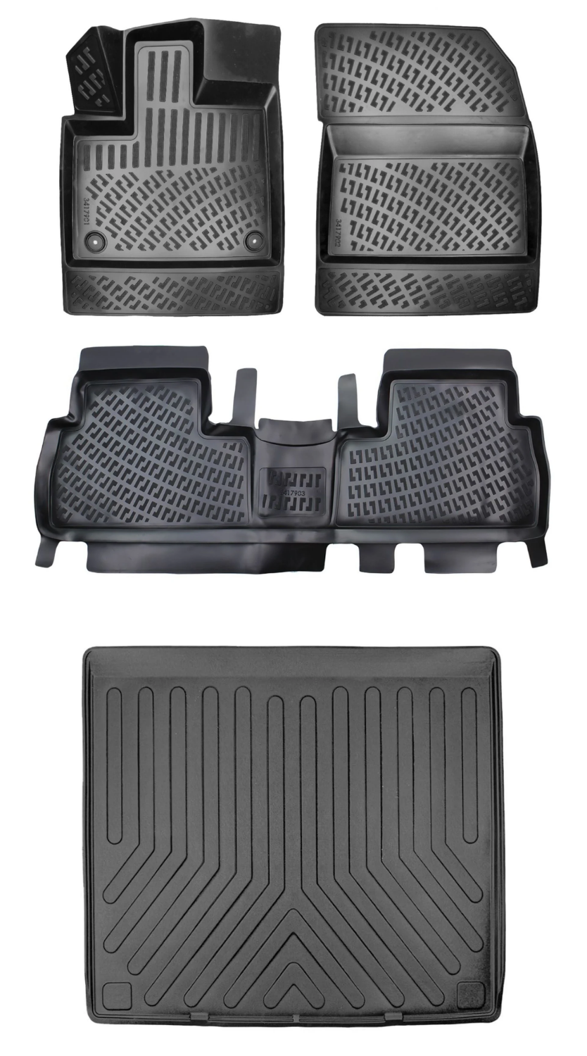 Rizline Toyota Proace City Dream 2019 Sonrası 3D Araca Özel Paspas ve Bagaj Havuzu Bmy