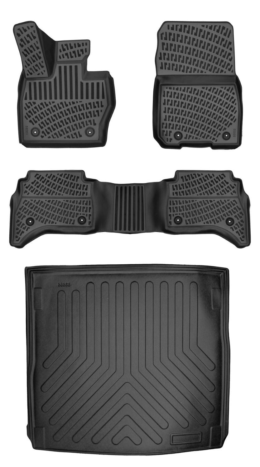 Rizline Land Rover Range Rover Sport Phev 2023 Sonrası 3D Araca Özel Paspas ve Bagaj Havuzu Set Bmy