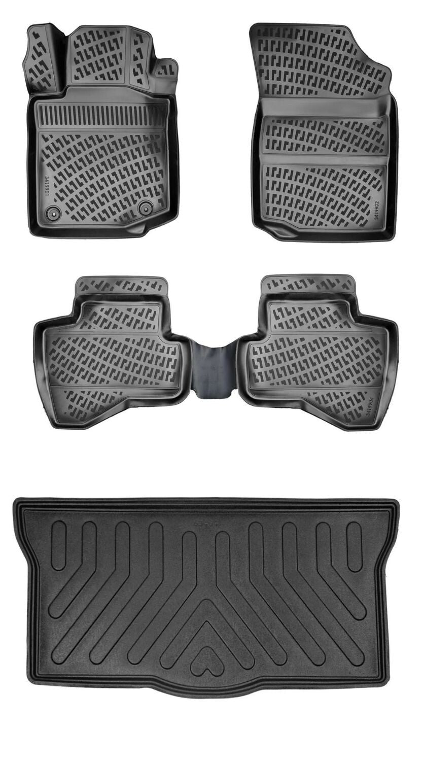 Rizline Citroen C1 2005-2014 3D Araca Özel Paspas ve Bagaj Havuzu Bmy