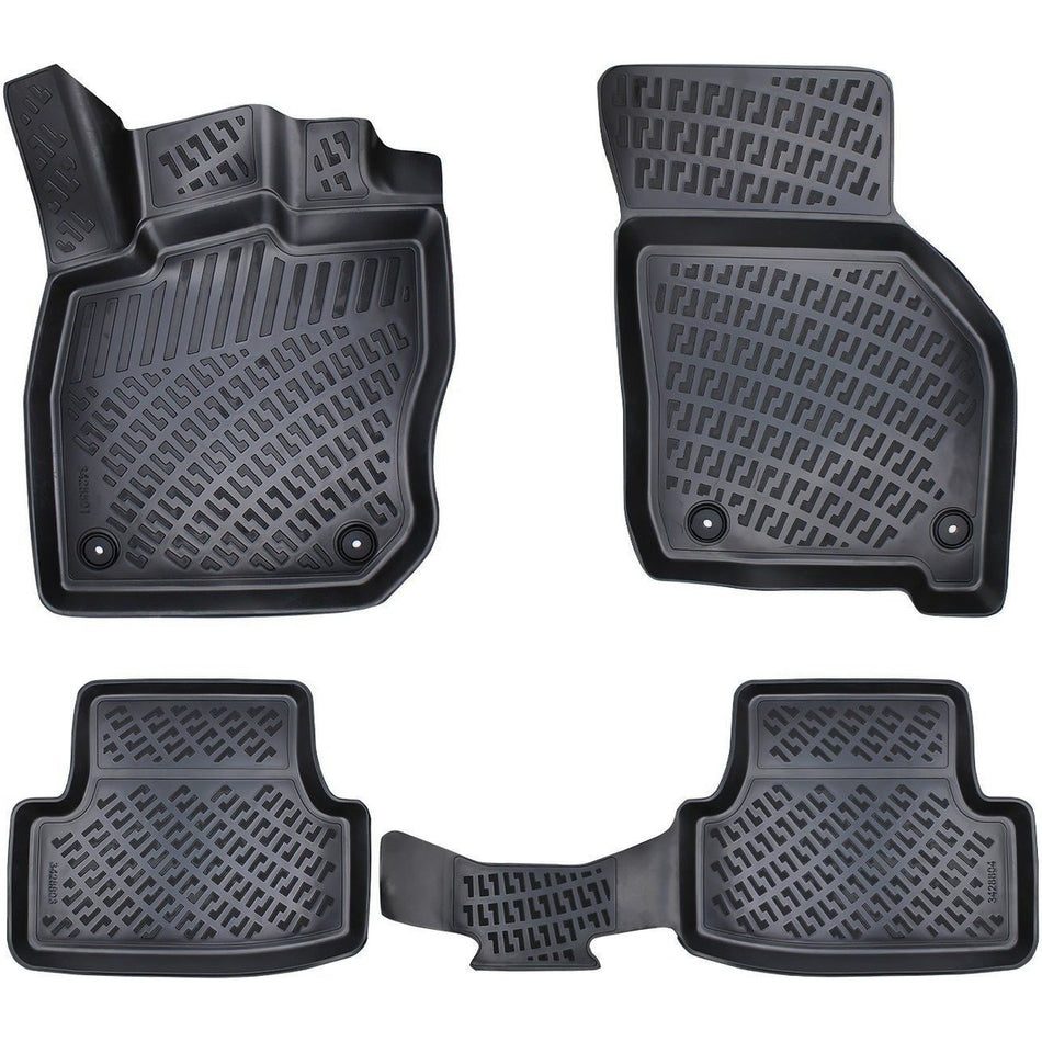 Audi A3 2020 Sonrası 3D Araca Özel Havuzlu Paspas Bmy