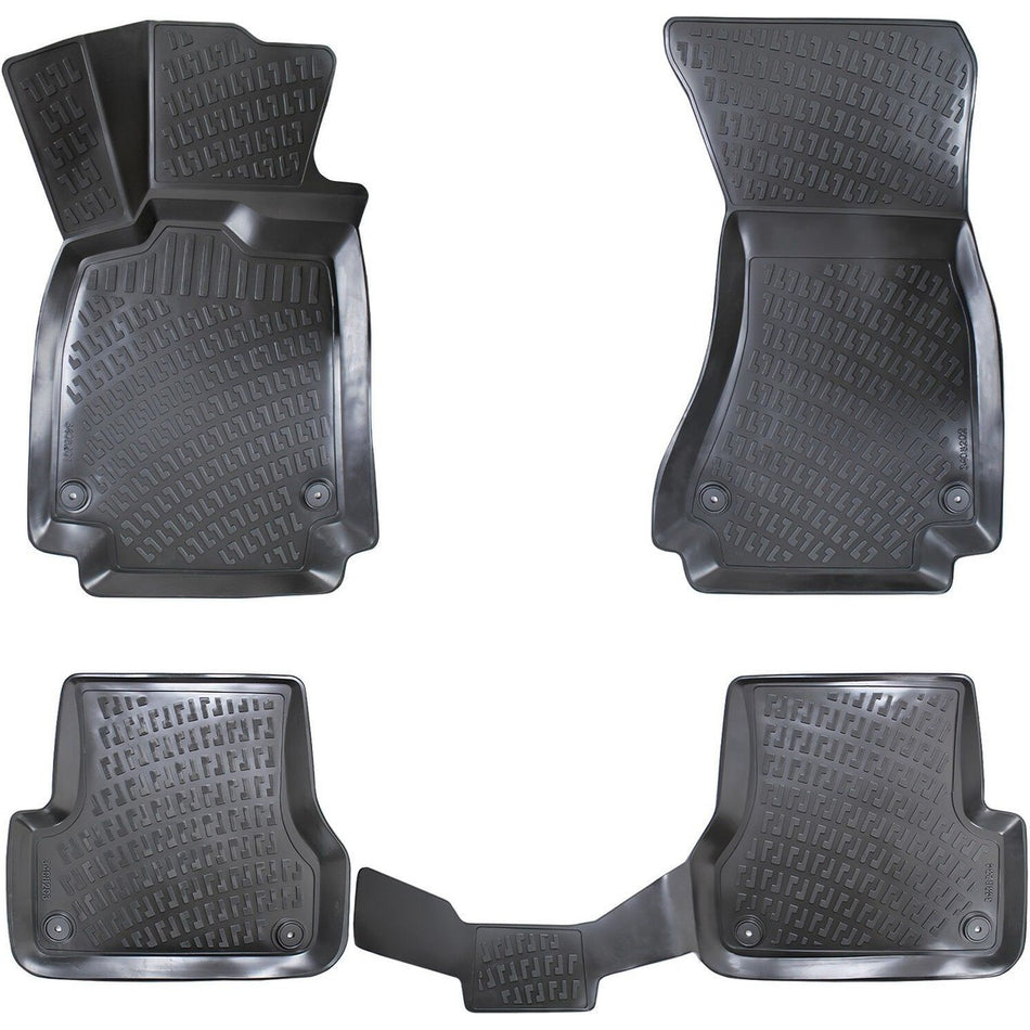 Audi A6 2011-2015 3D Araca Özel Havuzlu Paspas Bmy