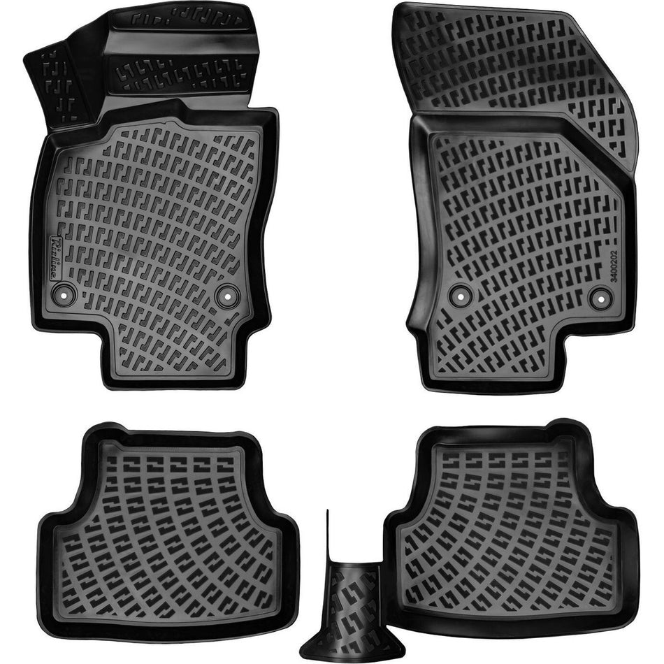 Audi Q2 2016 Sonrası 3D Araca Özel Havuzlu Paspas Bmy