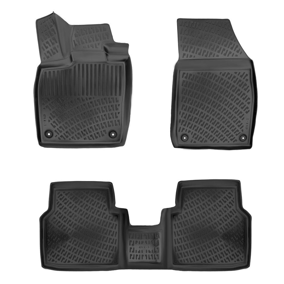 Audi Q4 E-Tron ( Elektrikli ) 2018 Sonrası 3D Araca Özel Havuzlu Paspas Bmy