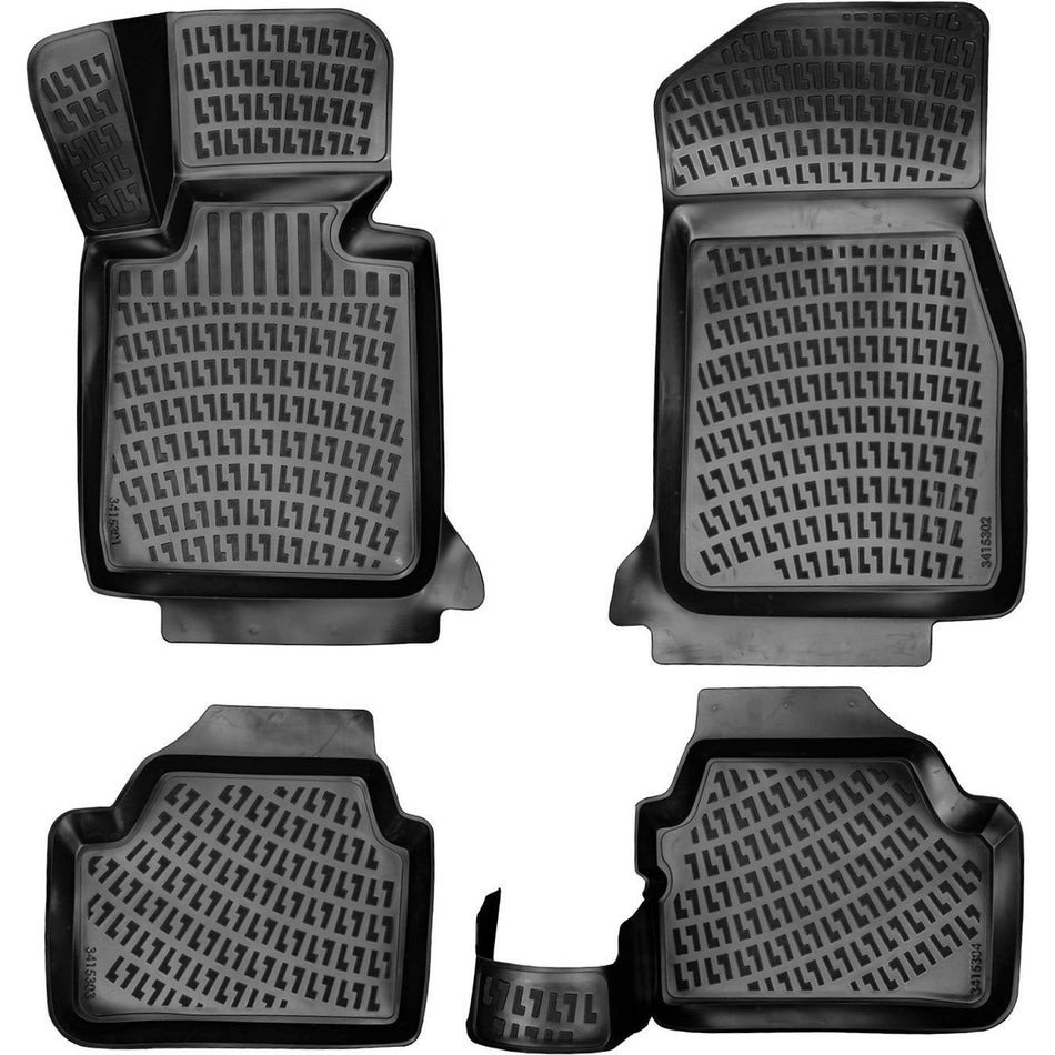 Bmw 1 Serisi F20 2011-2019 3D Araca Özel Havuzlu Paspas Bmy