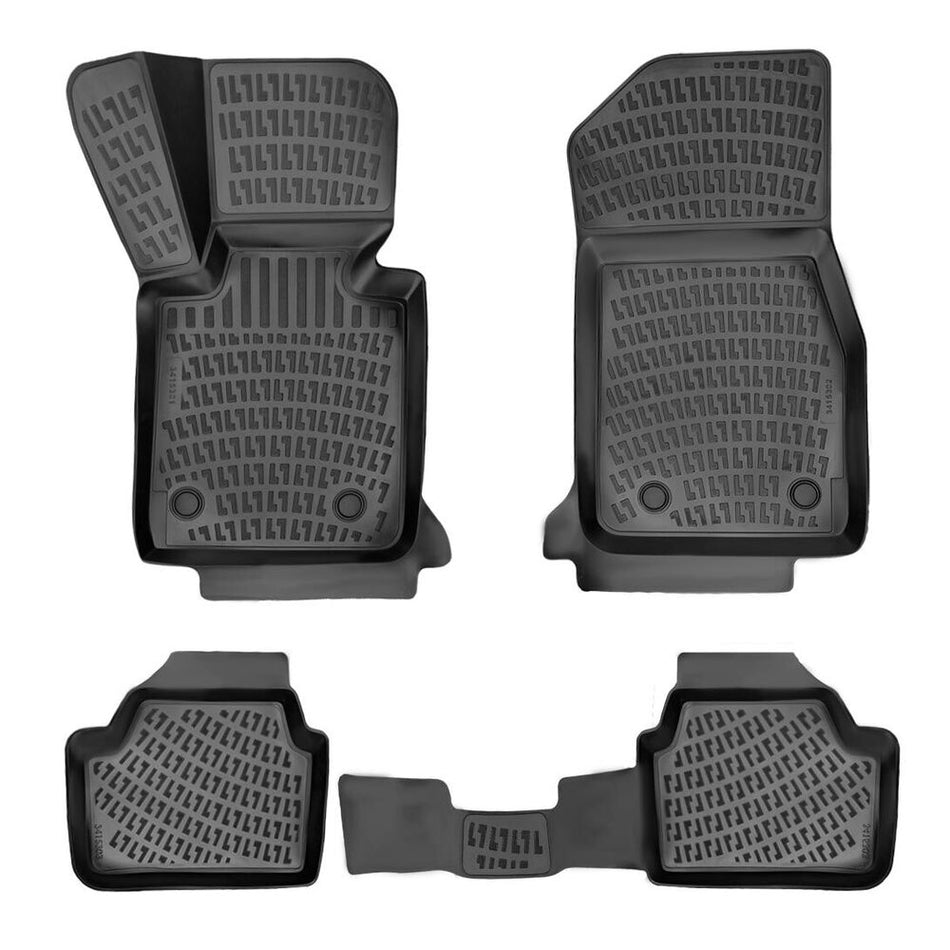 Bmw 2 Serisi Coupe F22/F23 2014 Sonrası 3D Araca Özel Havuzlu Paspas Bmy