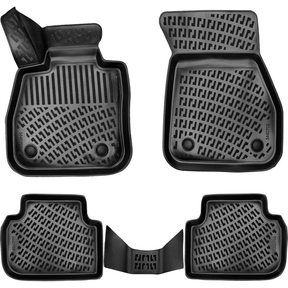 Bmw 2 Serisi F44 Gran Coupe 2019 Sonrası 3D Araca Özel Havuzlu Paspas Bmy