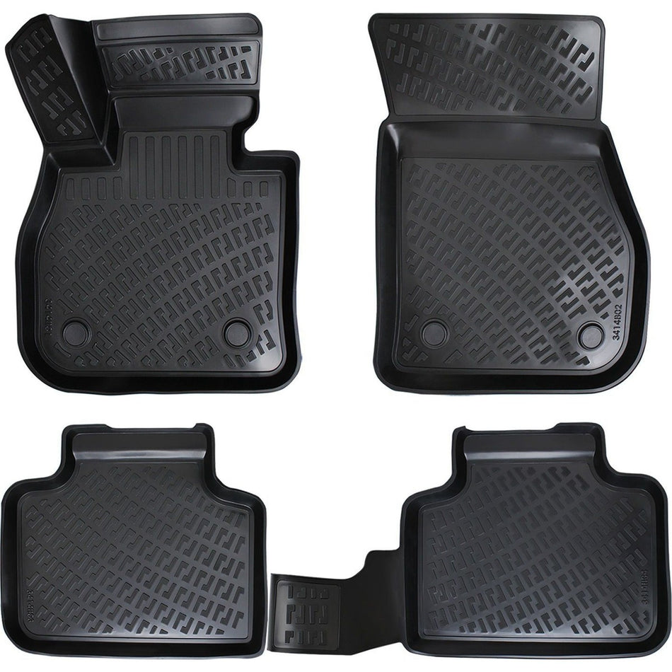 Bmw 2 Serisi F45 Active Tourer 2014-2020 3D Araca Özel Havuzlu Paspas Bmy