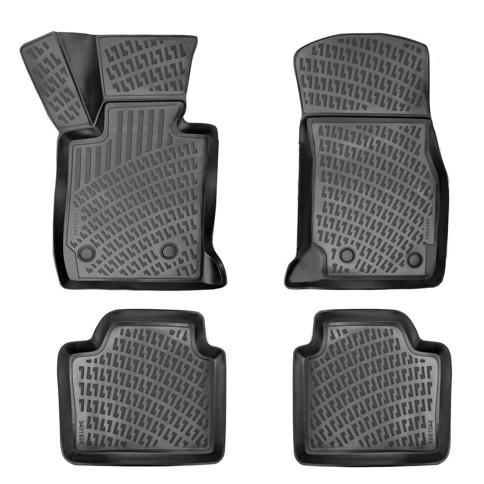 Bmw 3 Series Touring F31 2012-2019 3D Araca Özel Havuzlu Paspas Bmy