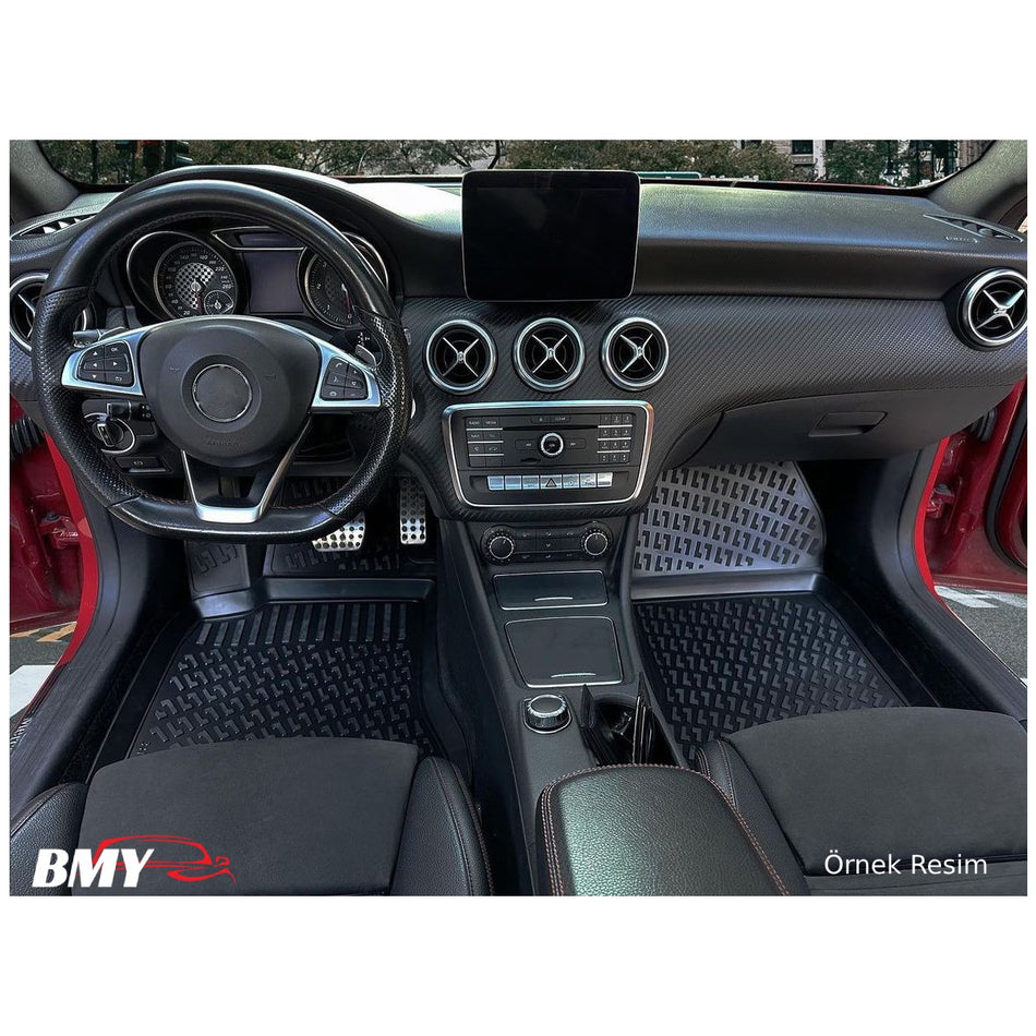 Bmw 5 Serisi E60 2003-2010 3D Araca Özel Havuzlu Paspas Bmy