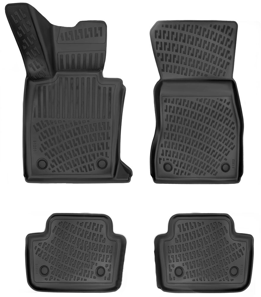 Bmw I4 Edrive 40/M50 2021 Sonrası 3D Araca Özel Havuzlu Paspas Bmy