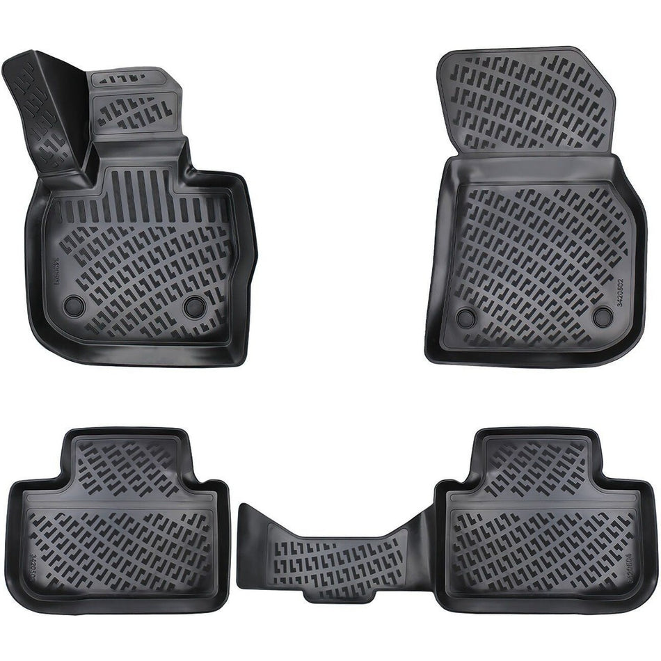 Bmw X4 2018 Sonrası 3D Araca Özel Havuzlu Paspas Bmy