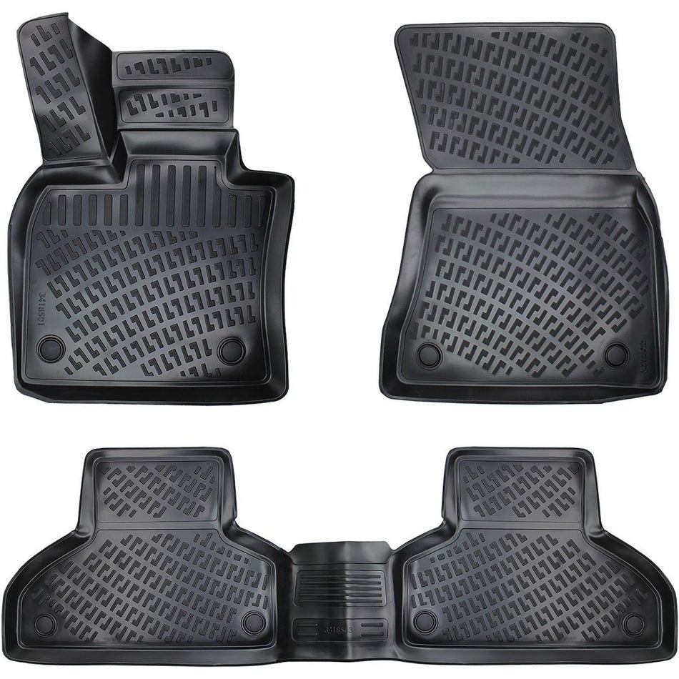 Bmw X5 F15 2013-2018 3D Araca Özel Havuzlu Paspas Bmy