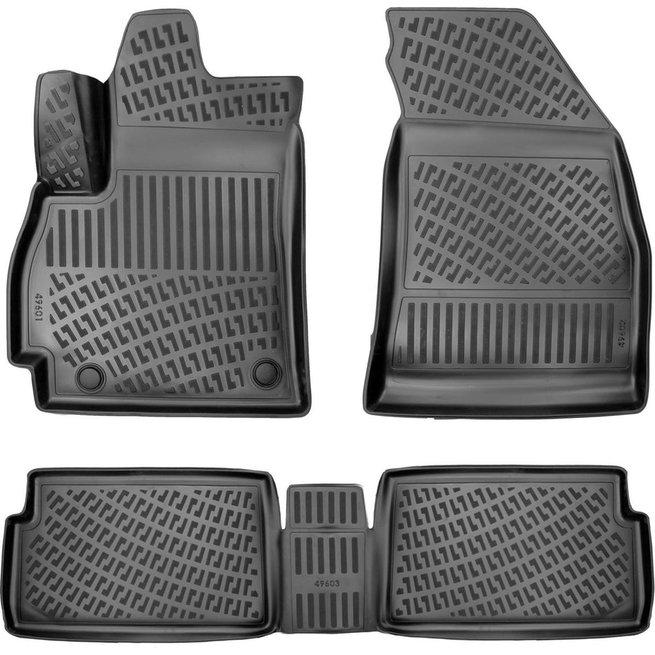 Chery Fx 2022 Sonrası 3D Araca Özel Havuzlu Paspas Bmy