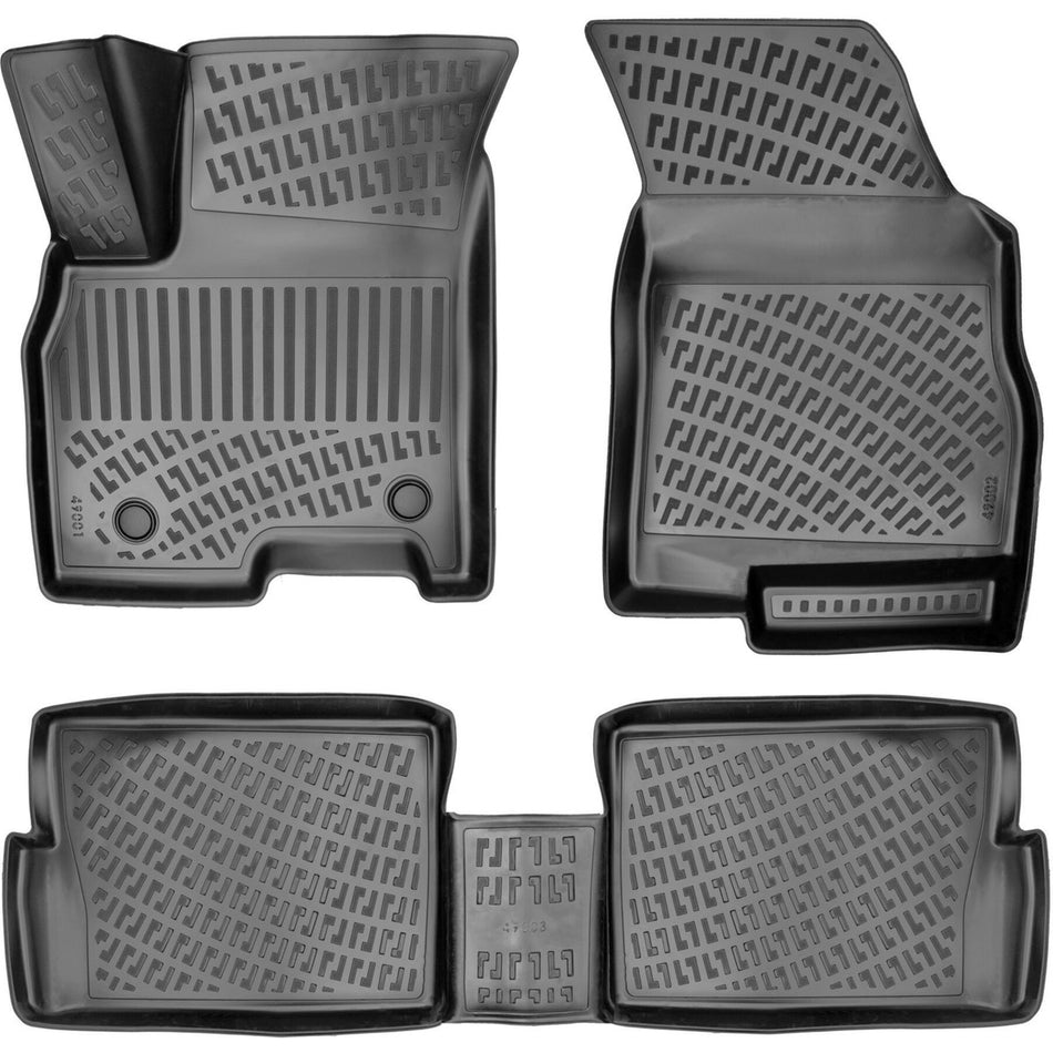 Chery Tiggo 7 Pro 2020 Sonrası 3D Araca Özel Havuzlu Paspas Bmy