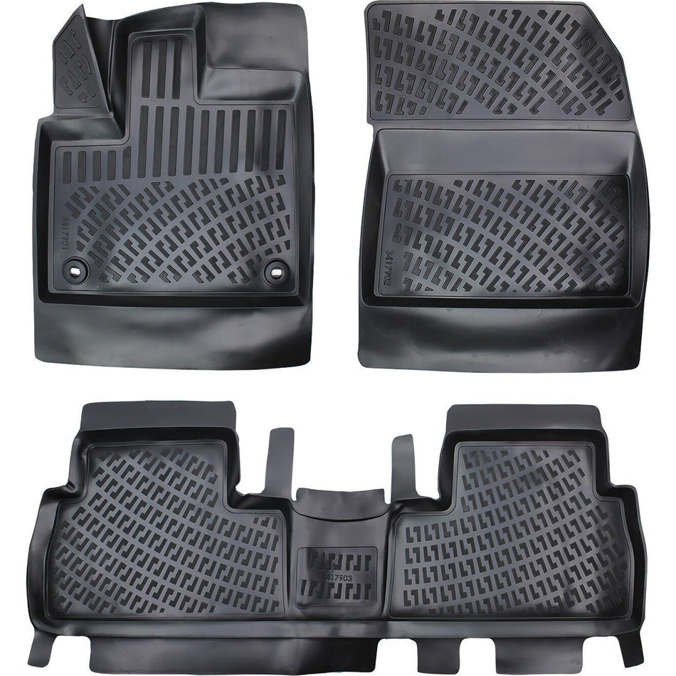 Citröen Berlingo Feel Paket 2019 Sonrası 3D Araca Özel Havuzlu Paspas Bmy