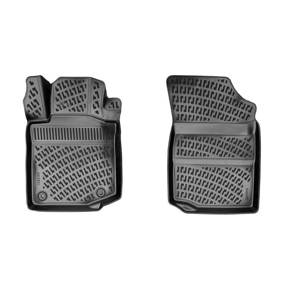 Citroen C2 ( Ön 2 Parça ) 2003-2009 3D Araca Özel Havuzlu Paspas Bmy