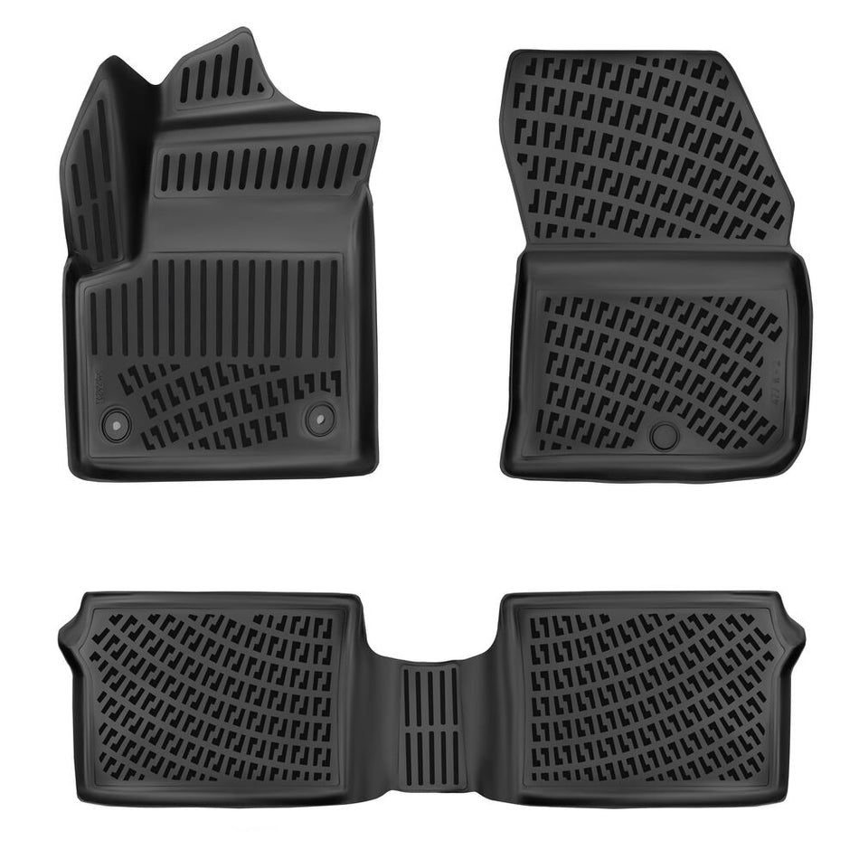 Citroen C3 Aircross (Elektrikli) 2024 Sonrası 3D Araca Özel Havuzlu Paspas Bmy