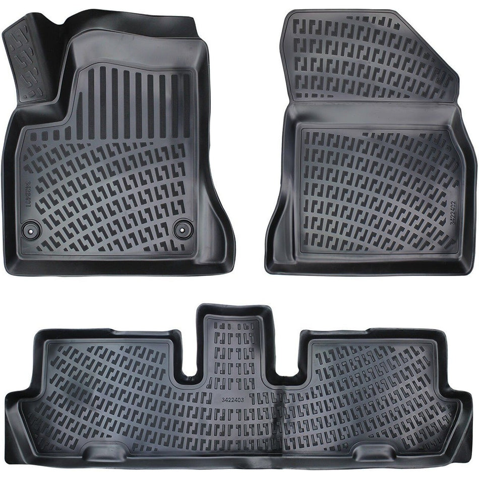 Citröen C4 Grand Picasso 7 Koltuk 2006-2013 3D Araca Özel Havuzlu Paspas Bmy