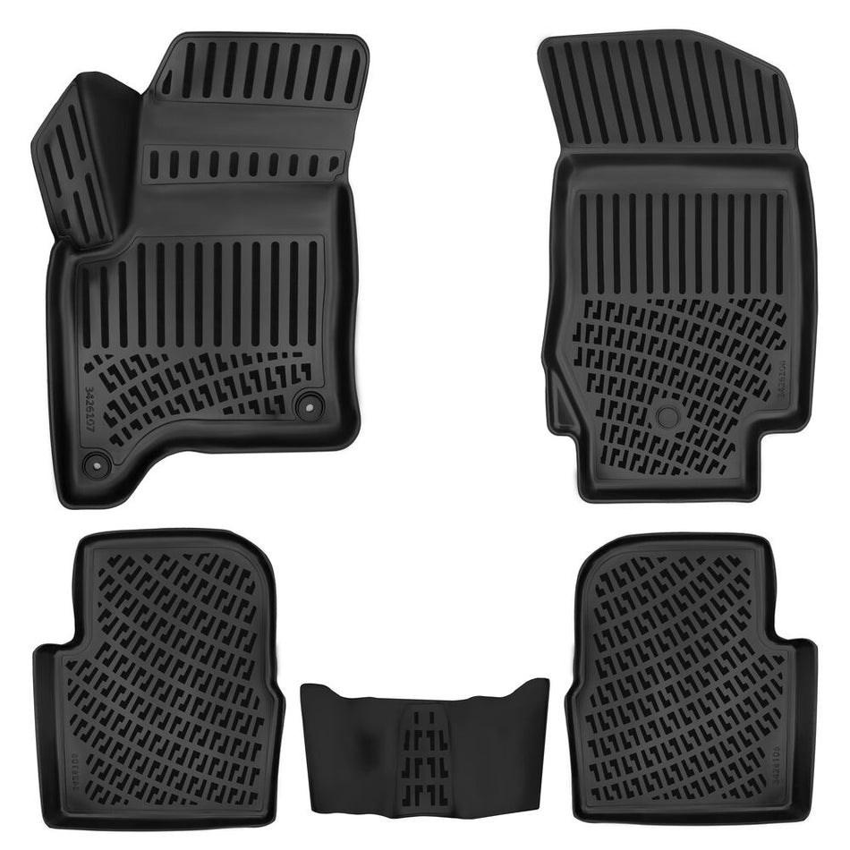 Citroen C4 Mhev 2024 Sonrası 3D Araca Özel Havuzlu Paspas Bmy