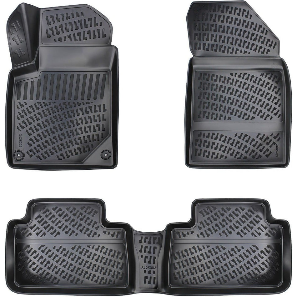 Citröen C5 2001-2007 3D Araca Özel Havuzlu Paspas Bmy