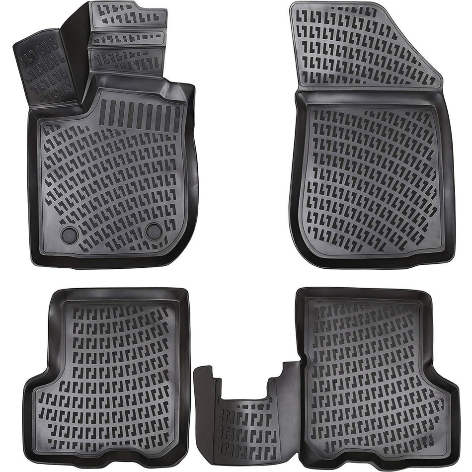 Dacia Sandero 2007-2012 3D Araca Özel Havuzlu Paspas Bmy