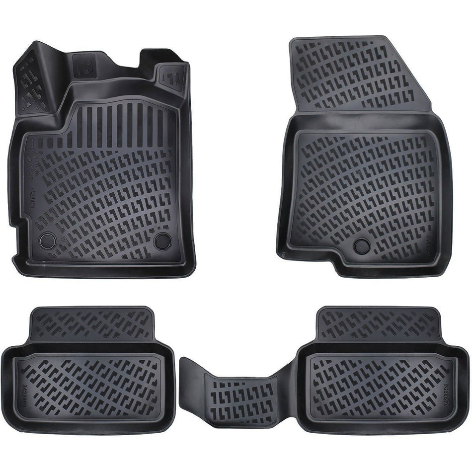 Dacia Sandero 2020 Sonrası | Stepway - Prestige/expression/extreme Paket 3D Araca Özel Havuzlu Paspas Bmy