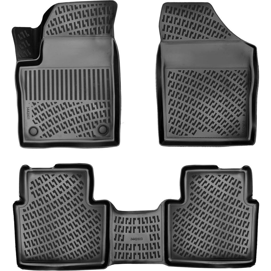 Dfsk Seres 3 2021 Sonrası 3D Araca Özel Havuzlu Paspas Bmy