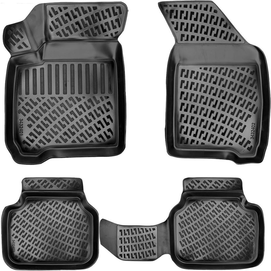 Dodge Journey 2010-2020 3D Araca Özel Havuzlu Paspas Bmy